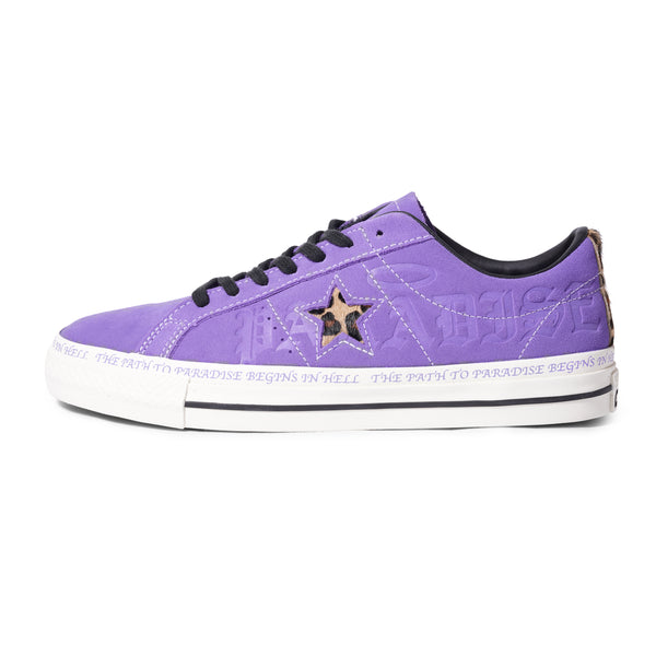 Converse Sean Pablo One Star, Wild Lilac / Black / Egret