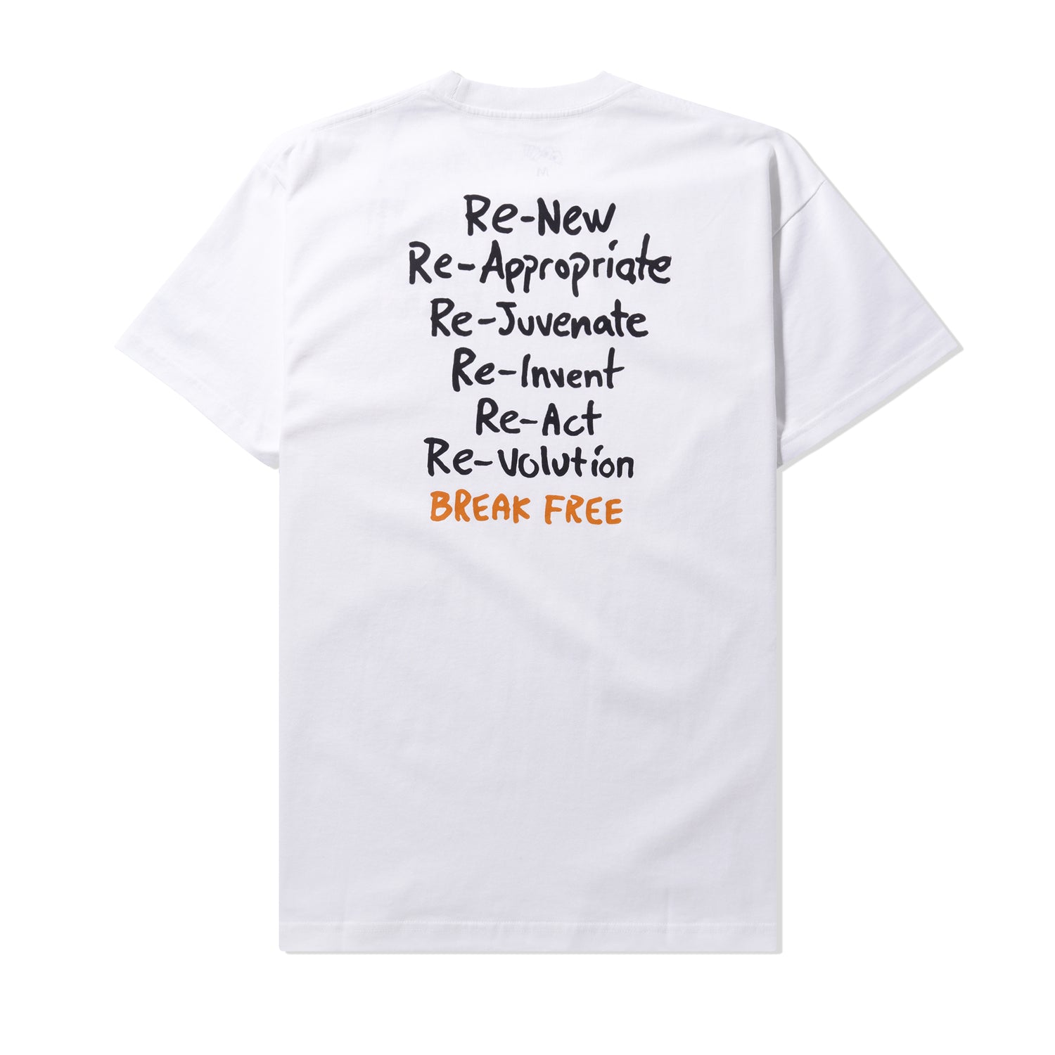 Message Tee, White