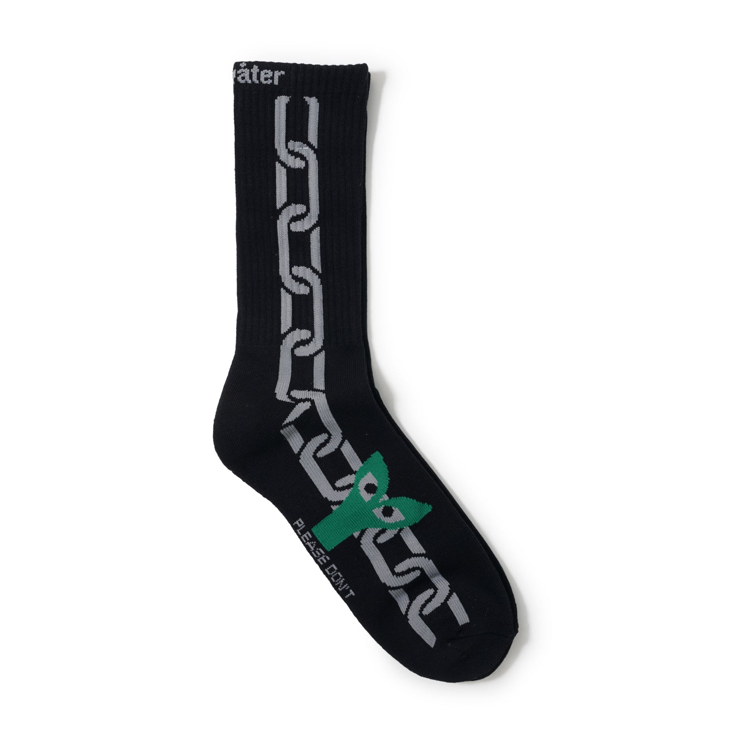 Aapi Chain Socks, Black