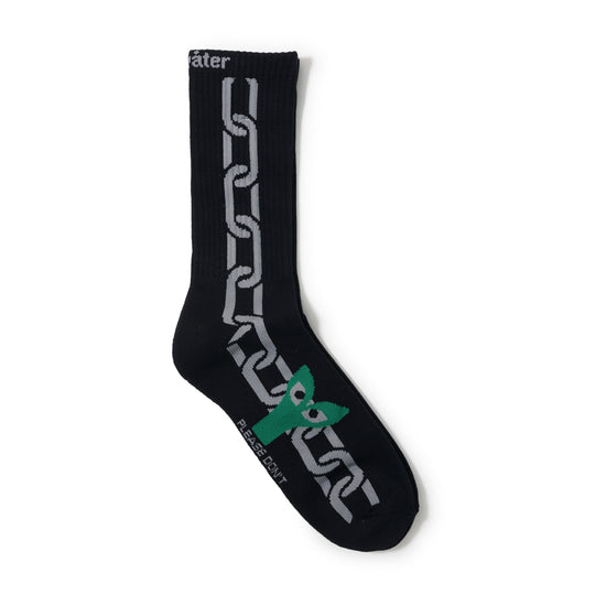 Aapi Chain Socks, Black