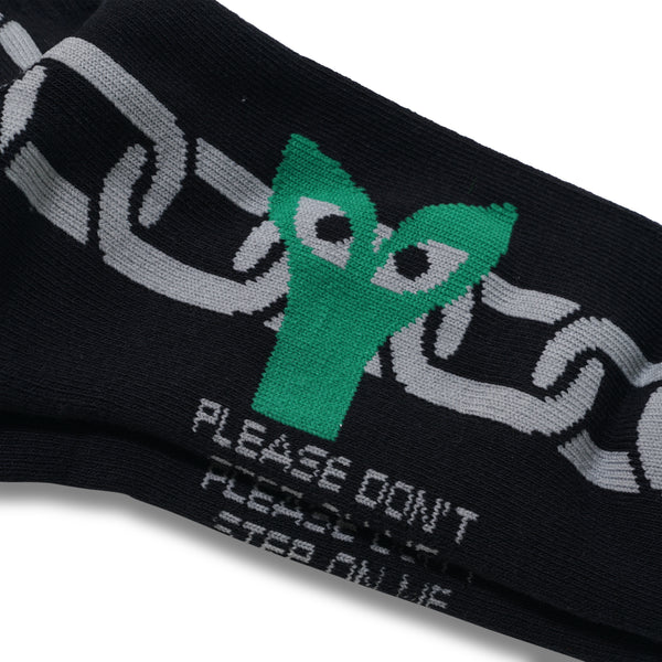 Stingwater Aapi Chain Socks, Black
