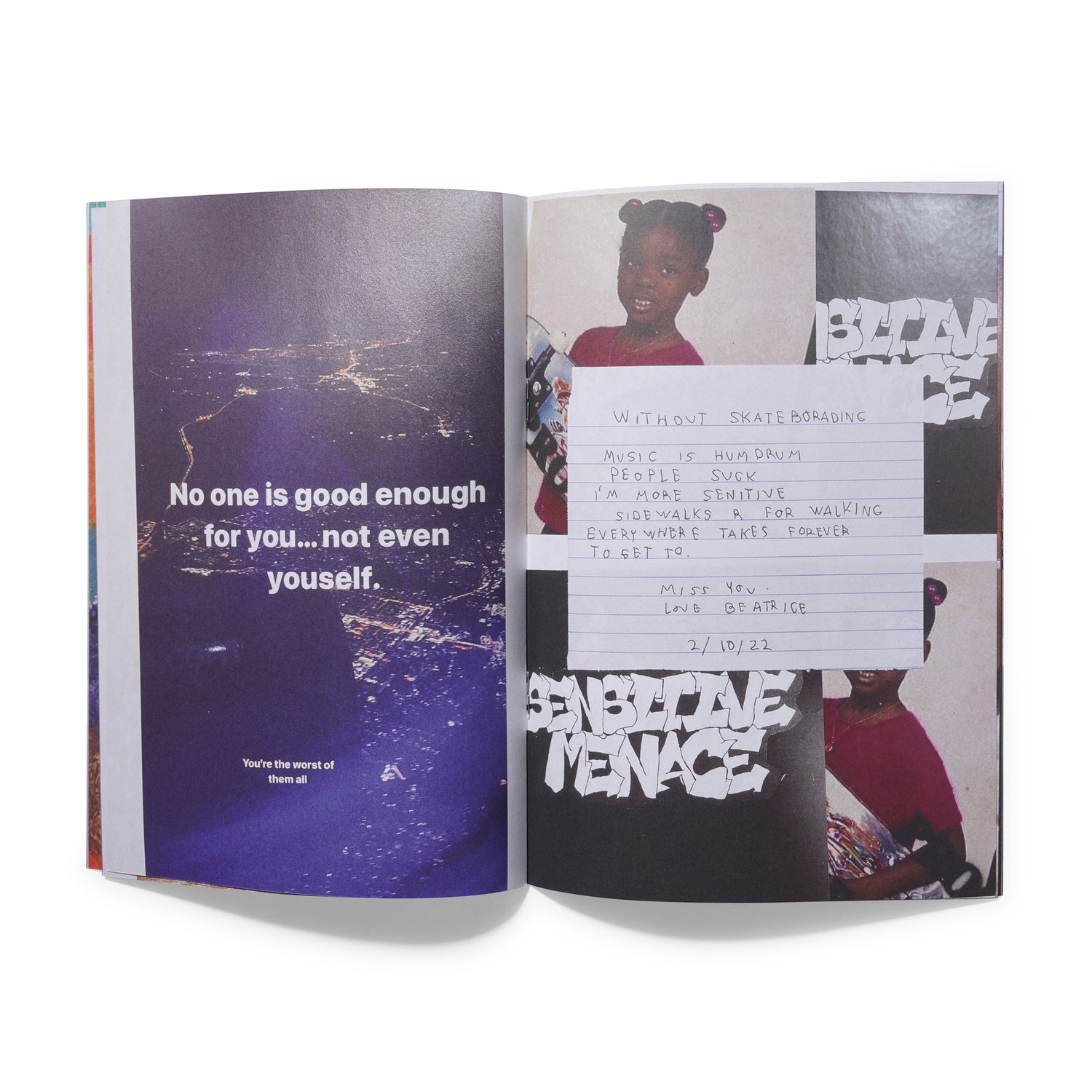 Beatrice Domond - the one that gone away Zine