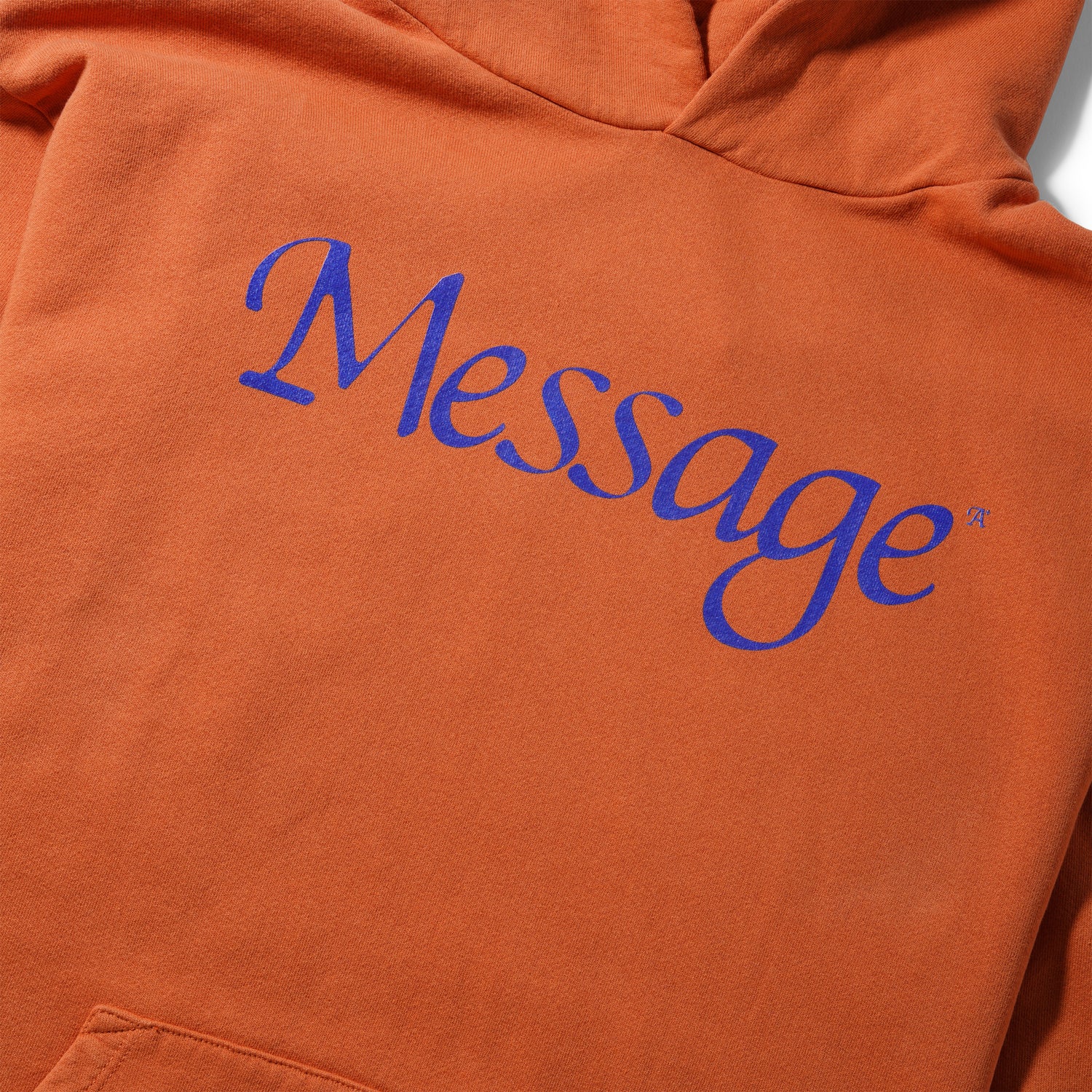 A+ Message Pullover, Orange Aid