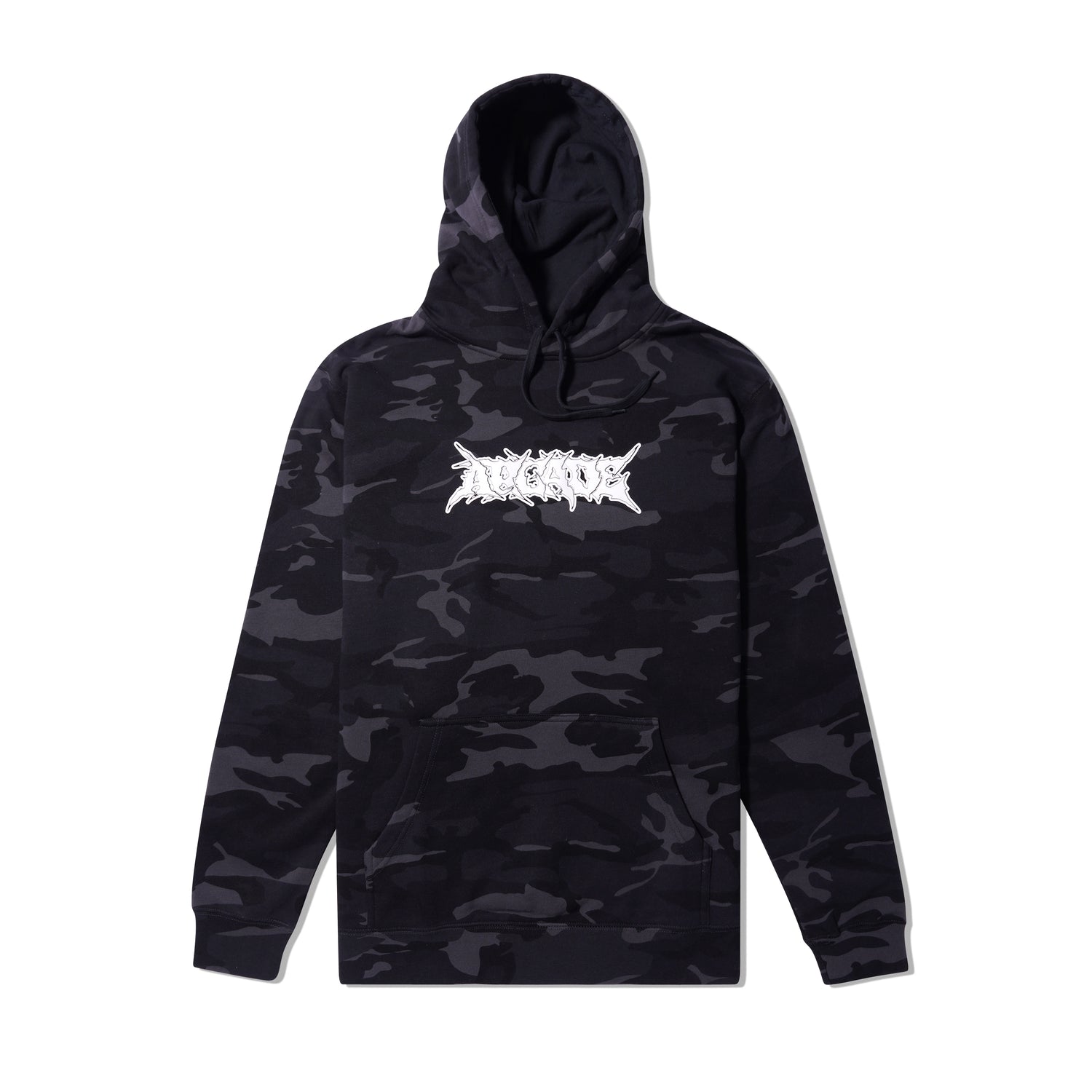 Casketnap Pullover, Black Camo