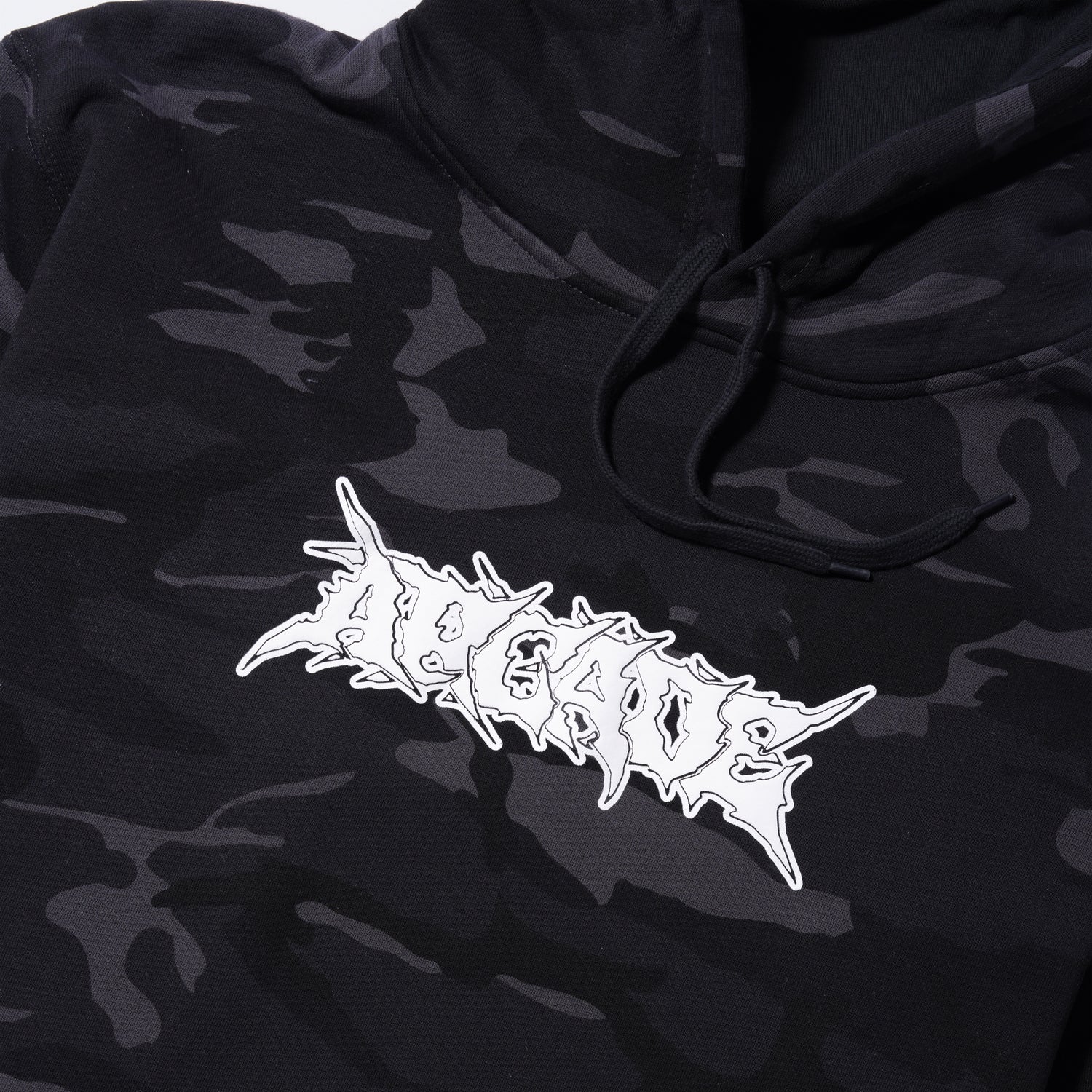 Casketnap Pullover, Black Camo