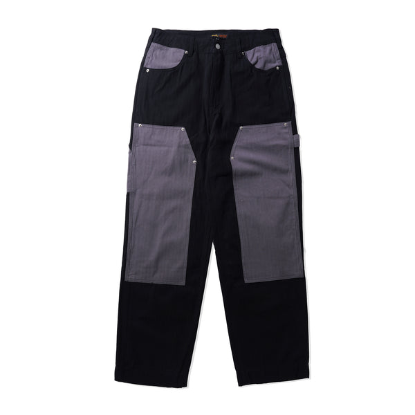 Hoddle Stan Ray Double Knee Painter Pant, Charcoal / Black