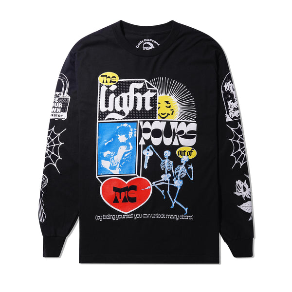 Cody De Franco The Light Pours Out Of Me L/S Tee, Black