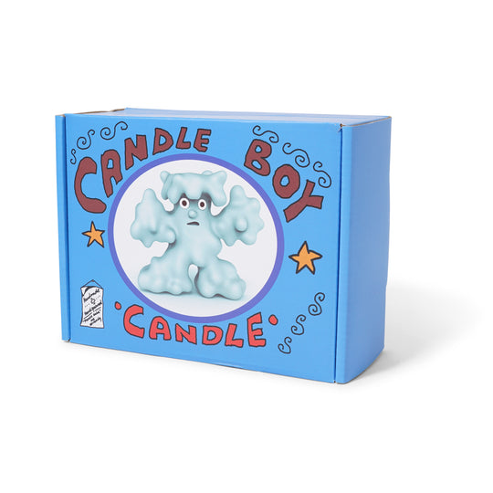 Standing Candle Boy, Ice Blue