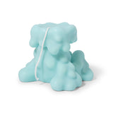 Sitting Candle Boy, Ice Blue