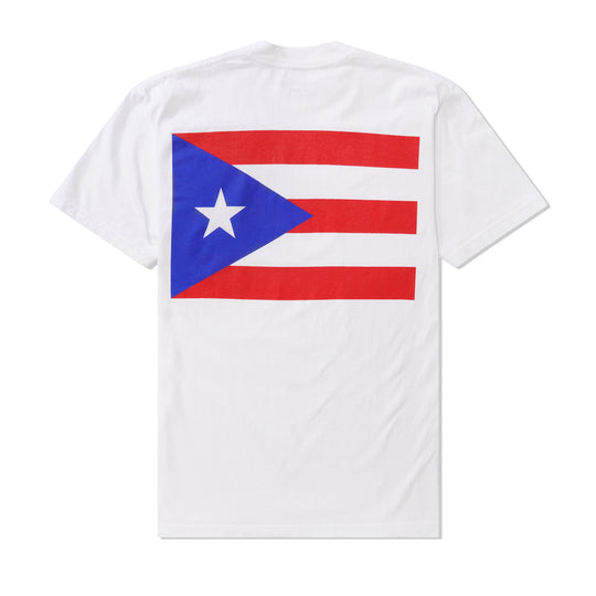 Puerto Rico Logo Tee, White