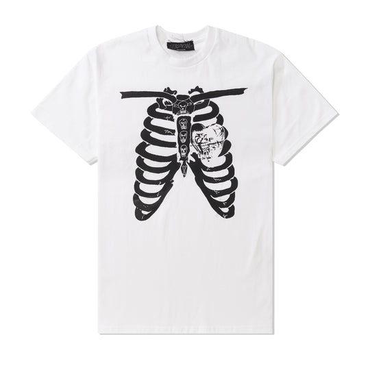 Rib Cage Tee, White