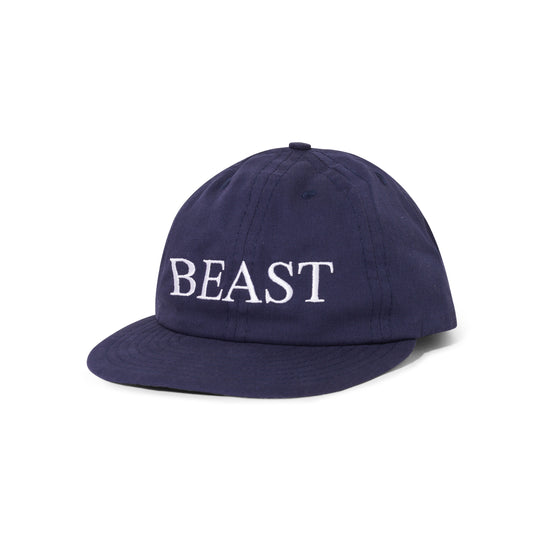 Beast 6 Panel Hat, Navy