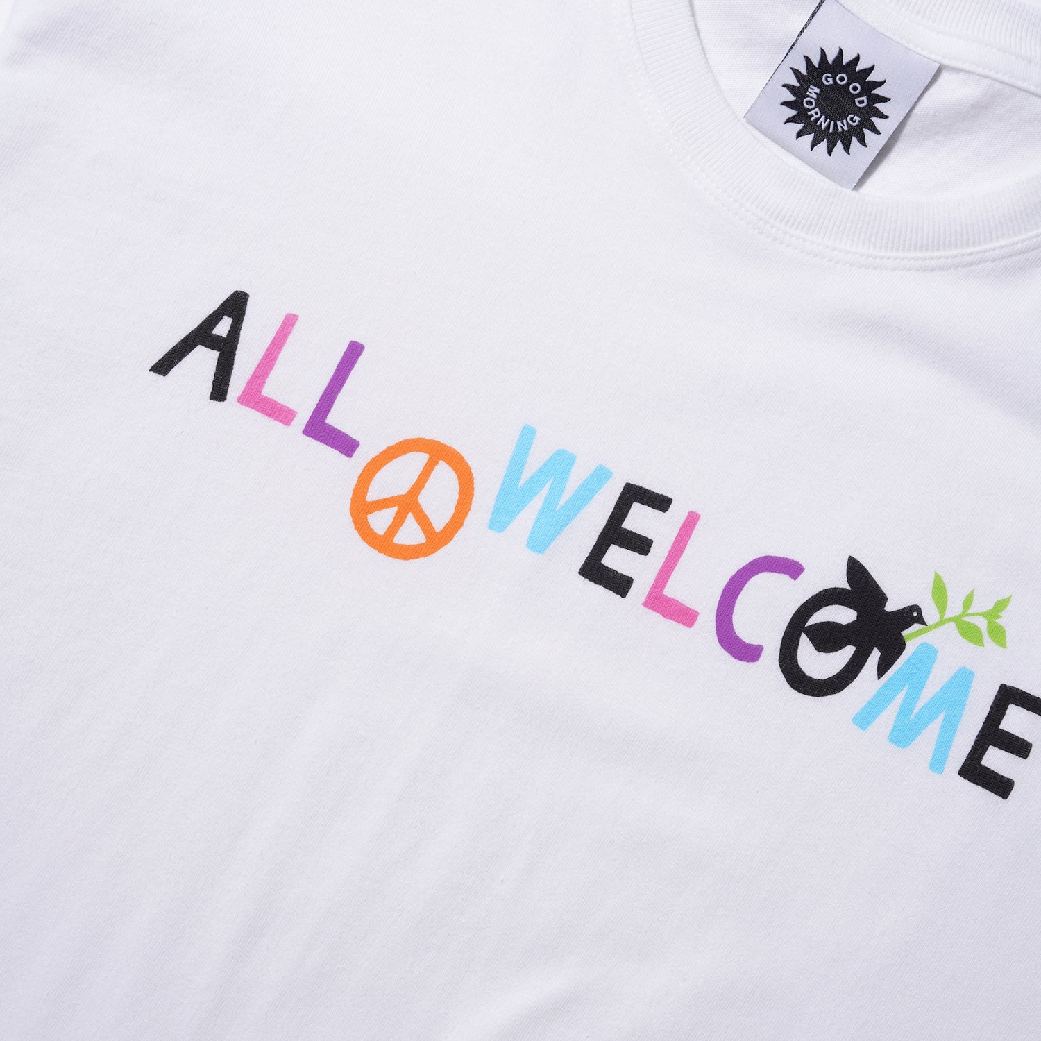 Peace Dove Tee, White