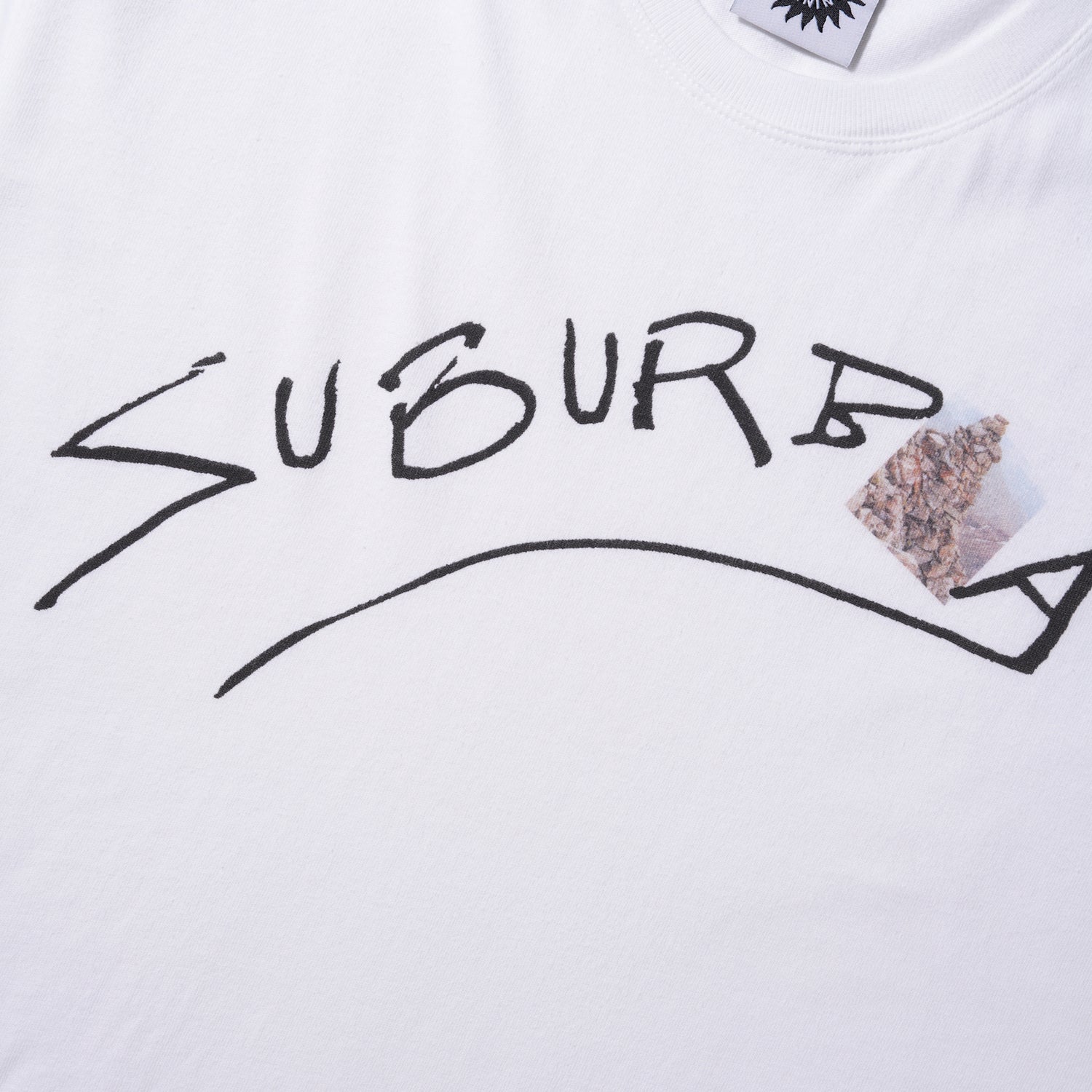 Suburbia Tee, White