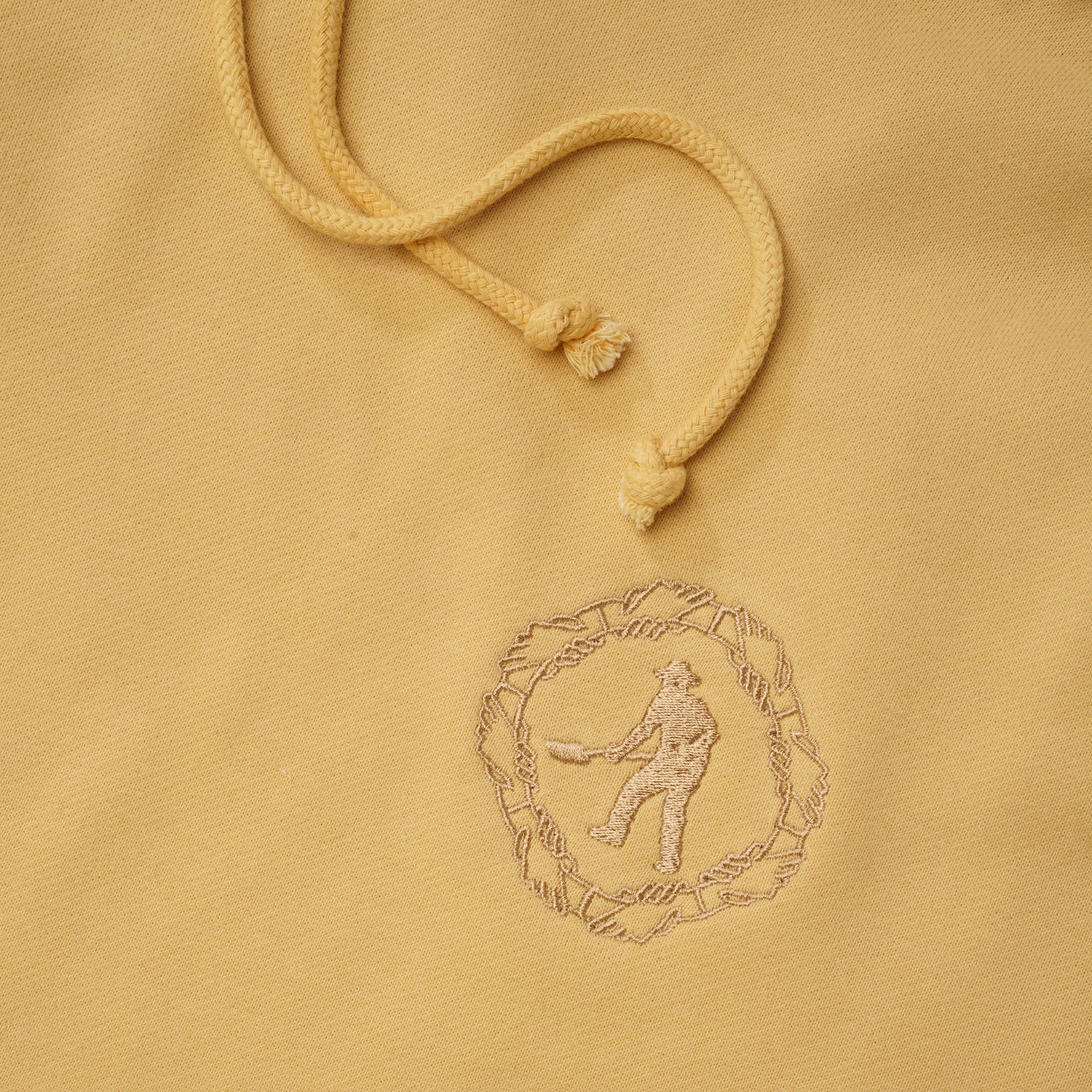 Organic Embroidery Pullover, Sand