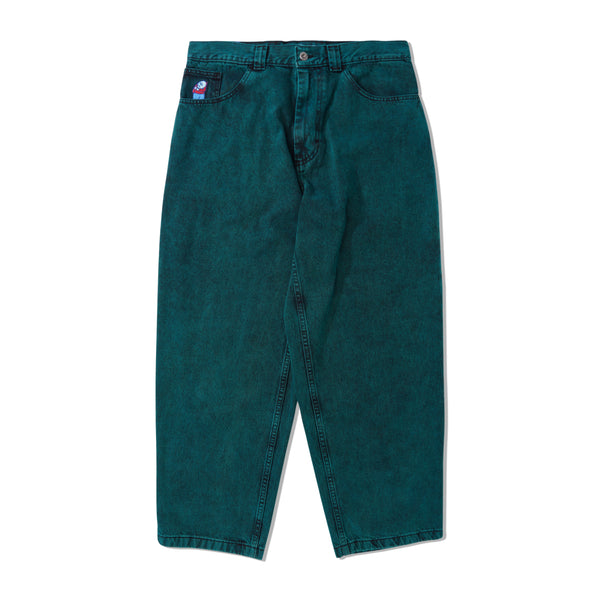 Polar Skate Co. Big Boy Jeans, Teal Black