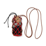 Mini Bag, Brown / Red / Black