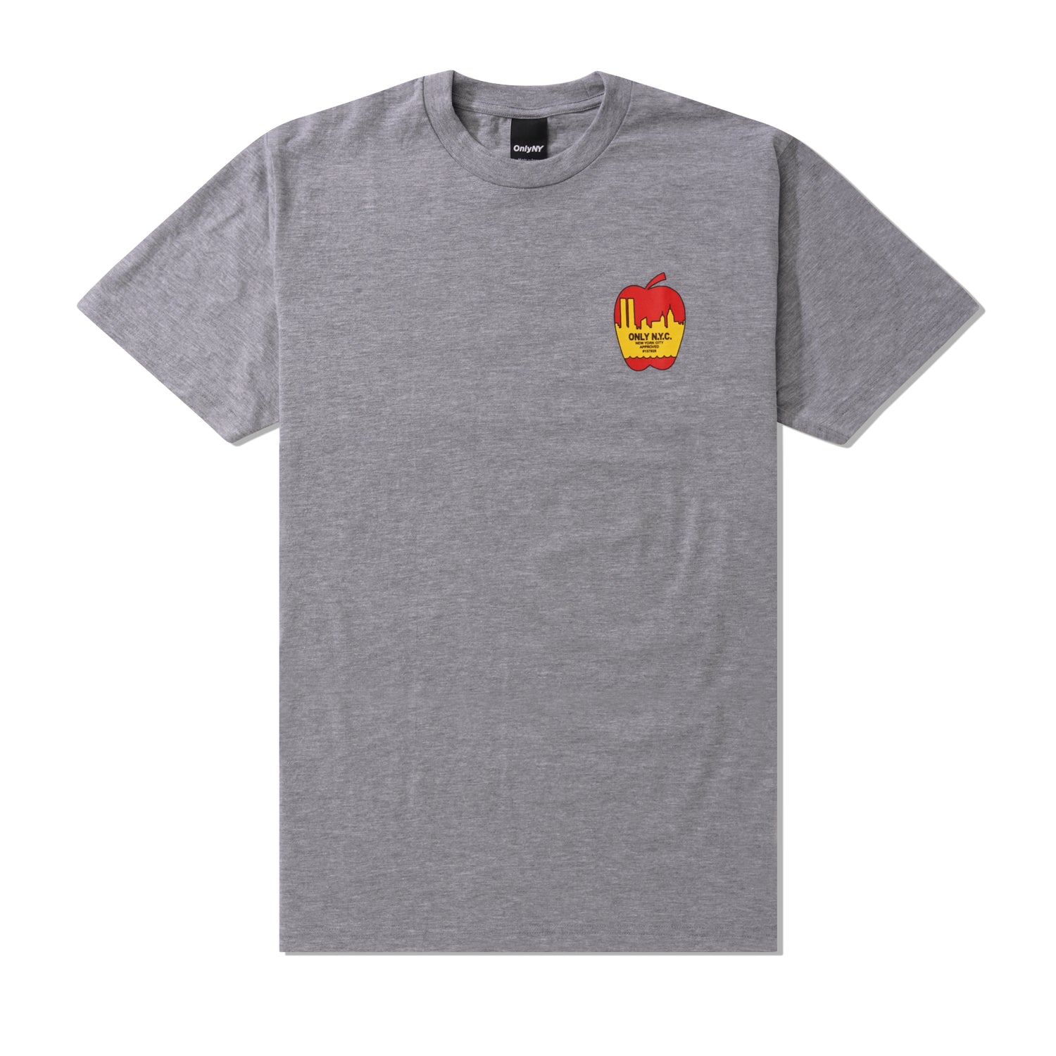 Skyline Apple Tee, Heather Grey