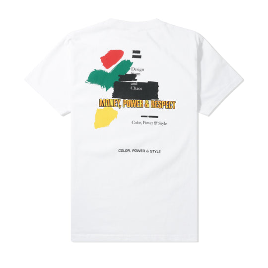Money Power Respect Tee, White