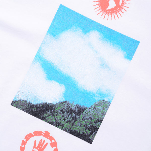 Quasi Window Tee, White