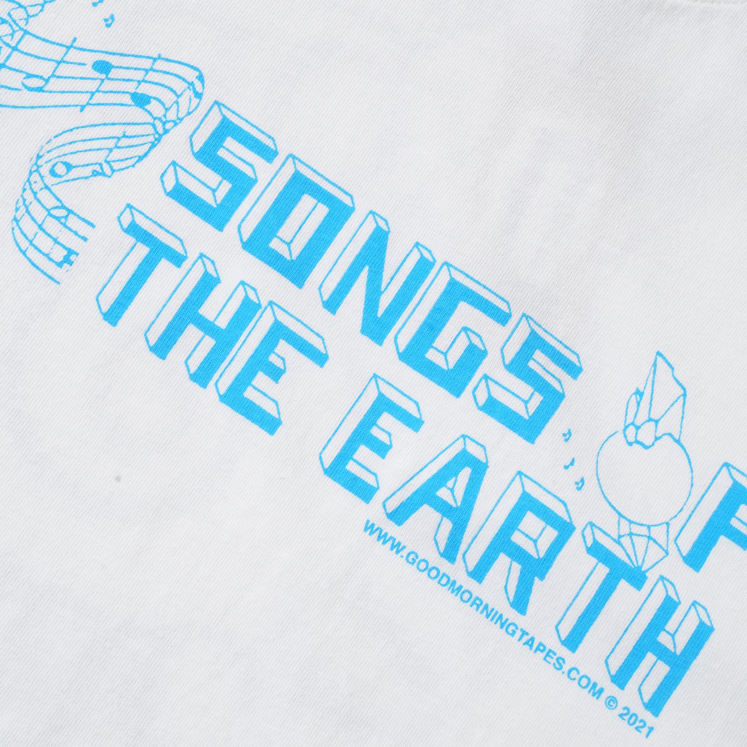 Songs Of The Earth Tee, White