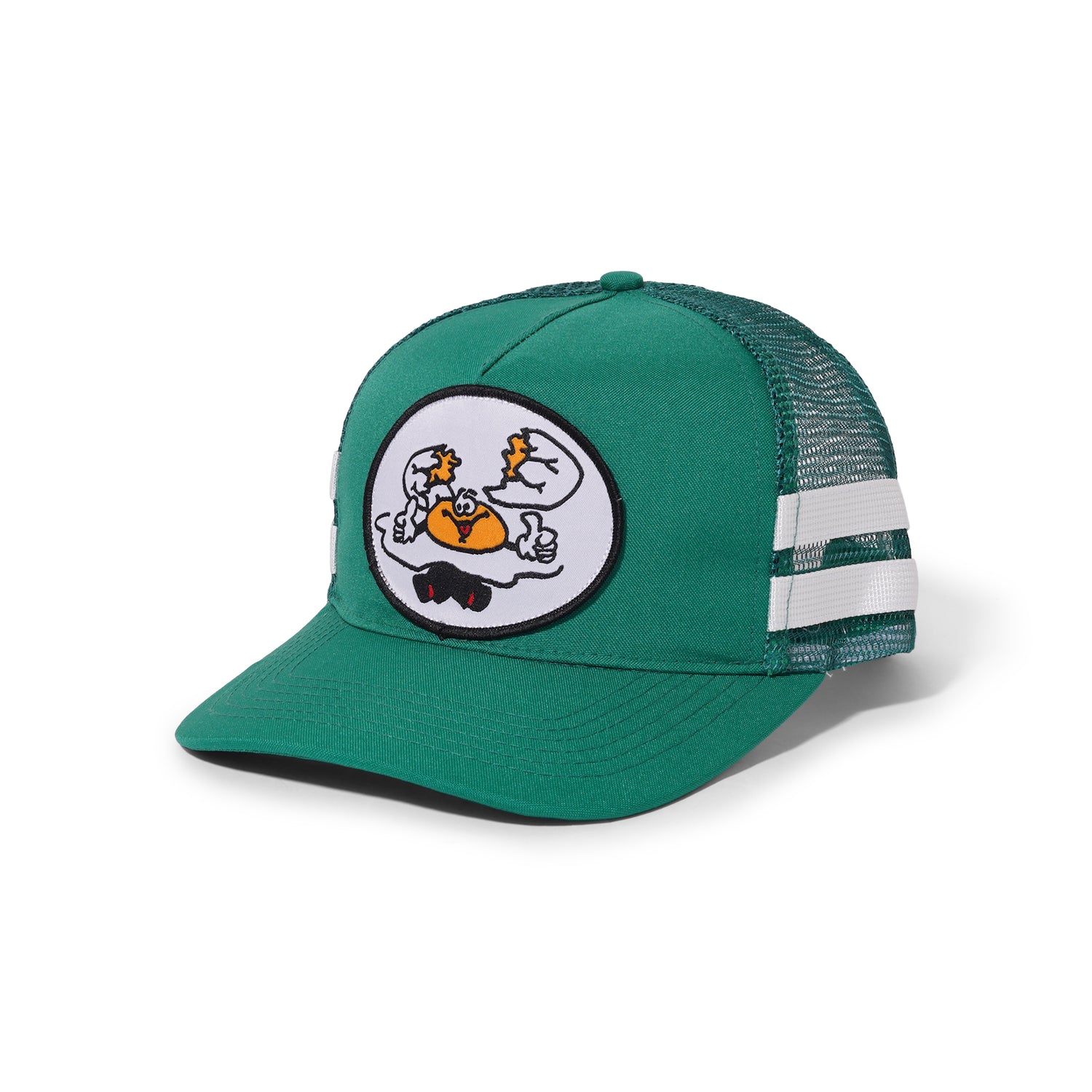 Eggy Trucker Hat, Green