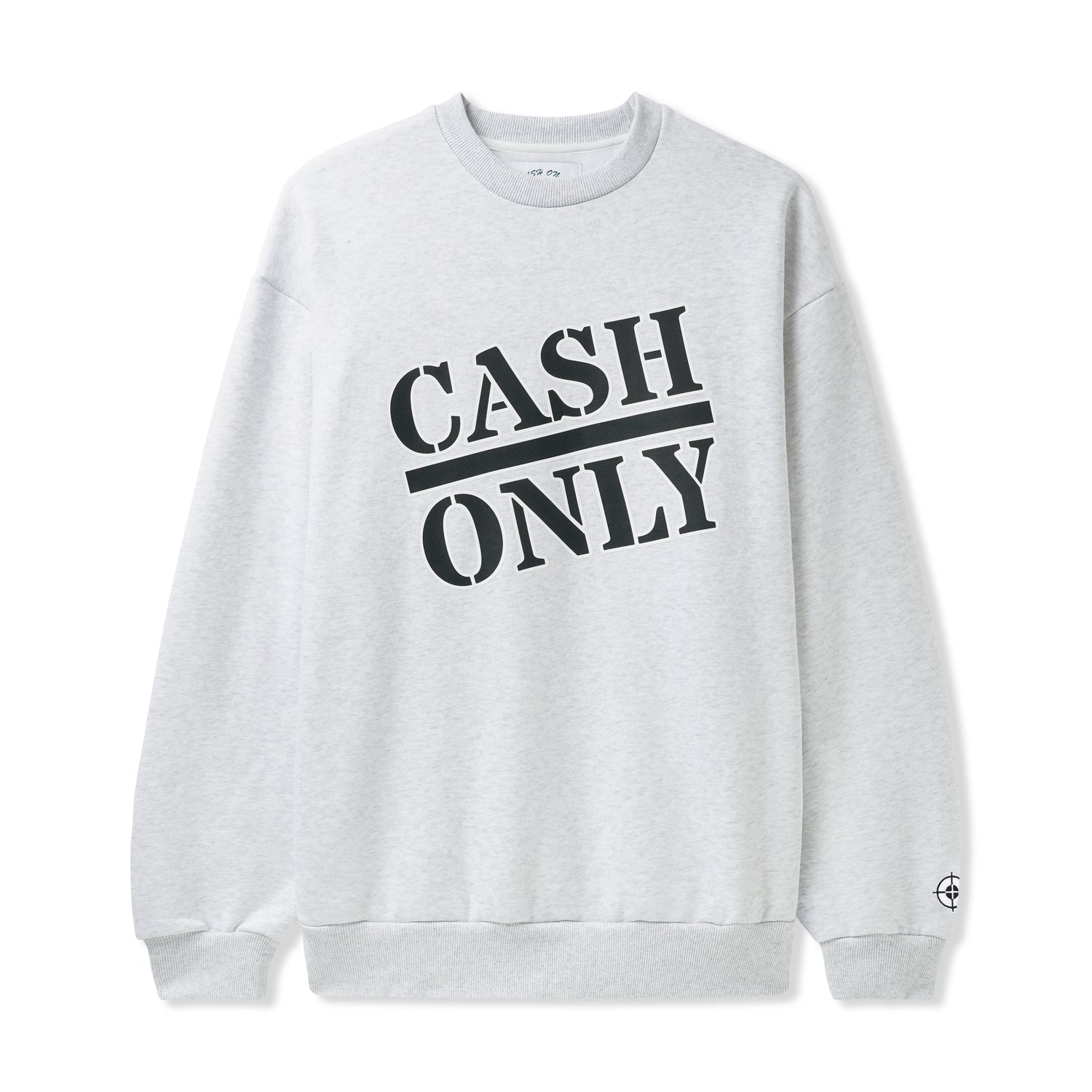 Enemy Crewneck, Ash Grey – Lo-Fi