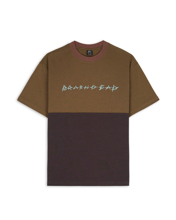 Brain Dead Hagard Football Shirt, Olive