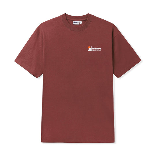 Heavy Weight Pigment Dye Tee, Redwood