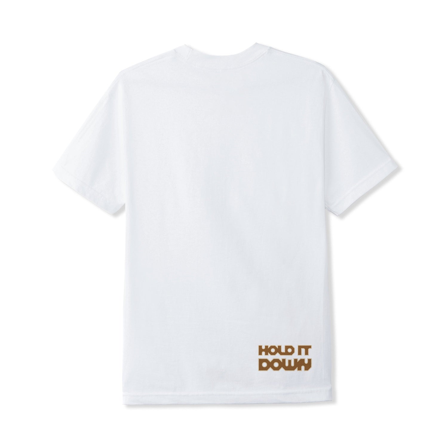 Hold It Down Tee, White