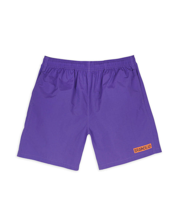 Brain Dead Kickers Shorts, Purple