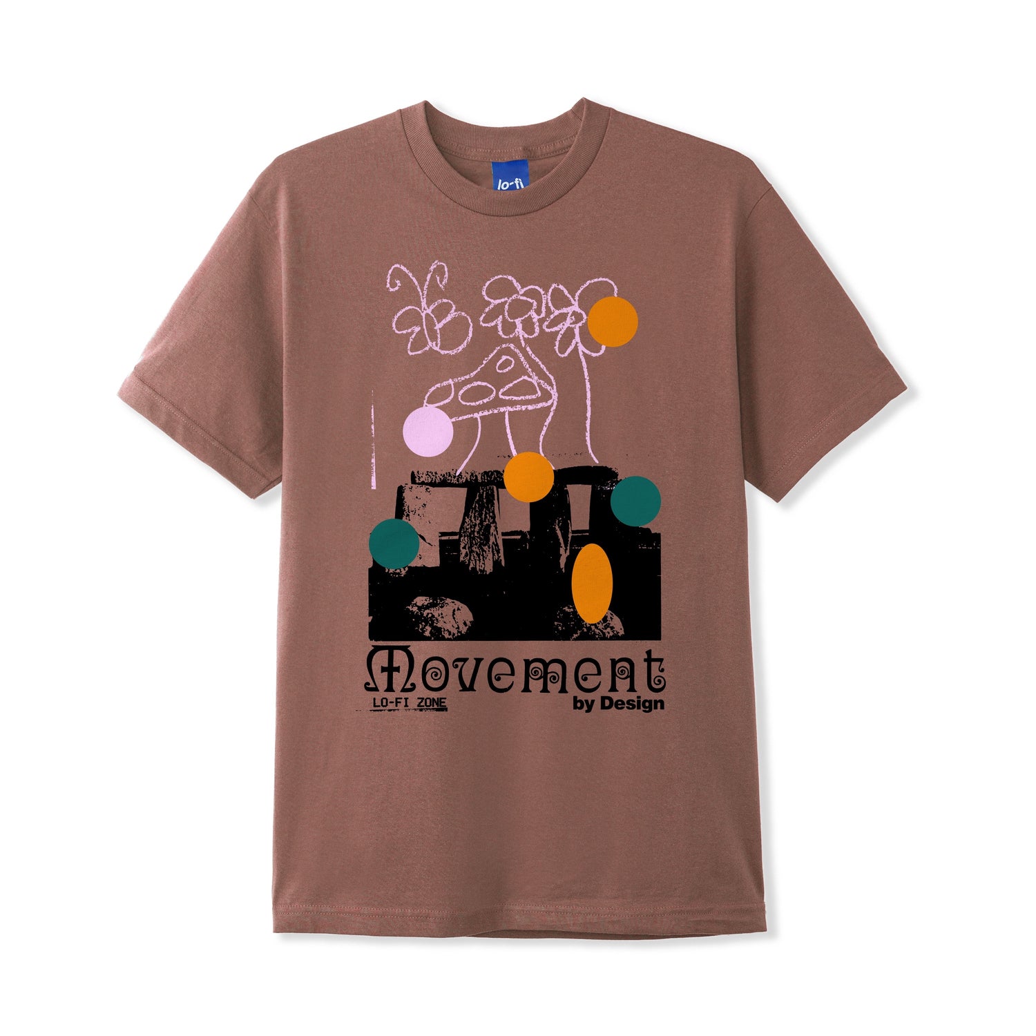 Movement By Design Tee, Washed Wood