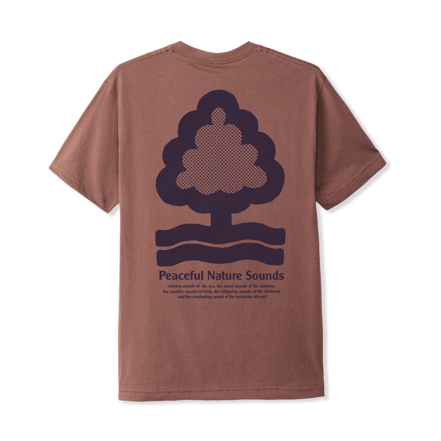 Nature Sounds Tee, Washed Wood