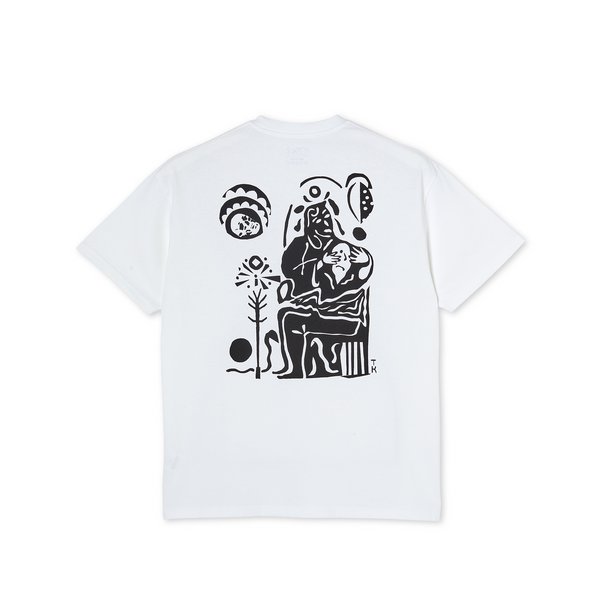 Polar Skate Co. Demon Tee, White