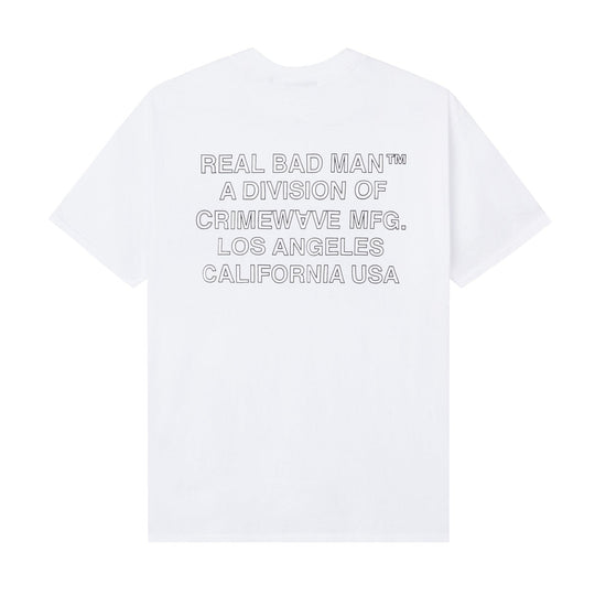 Crimewave MFG Tee, White