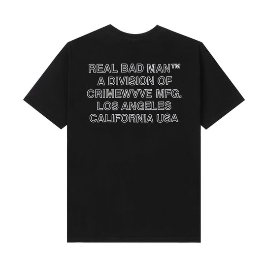 Crimewave MFG Tee, Black