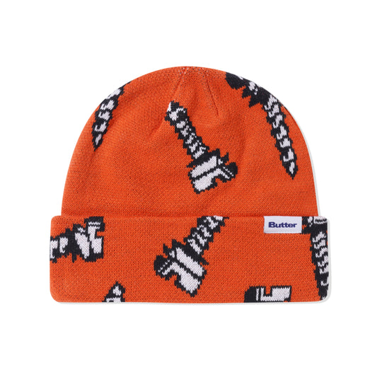 Screw Beanie, Orange
