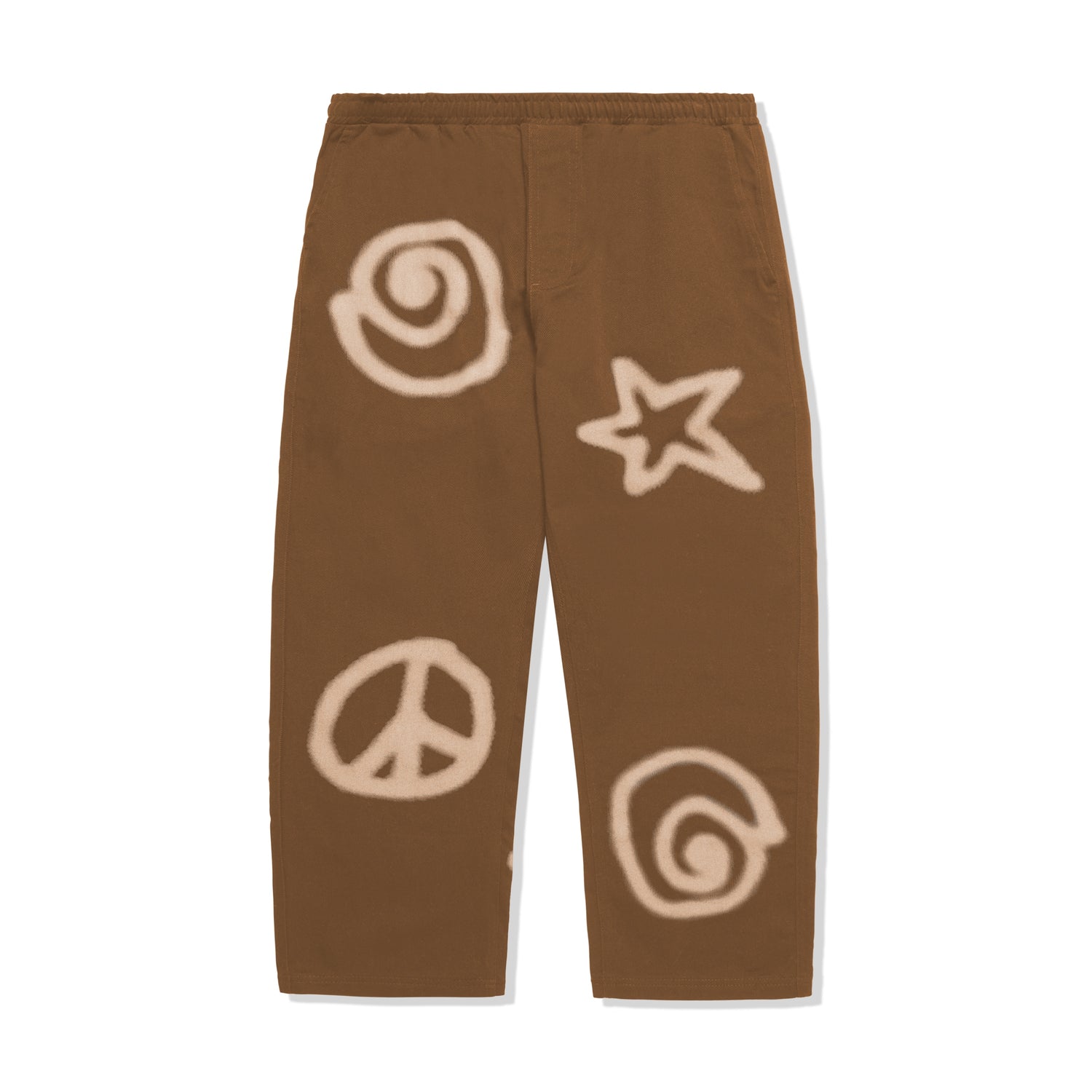 Shapes All Over Pants, Brown