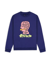 Worm Hole Crewneck, Slate