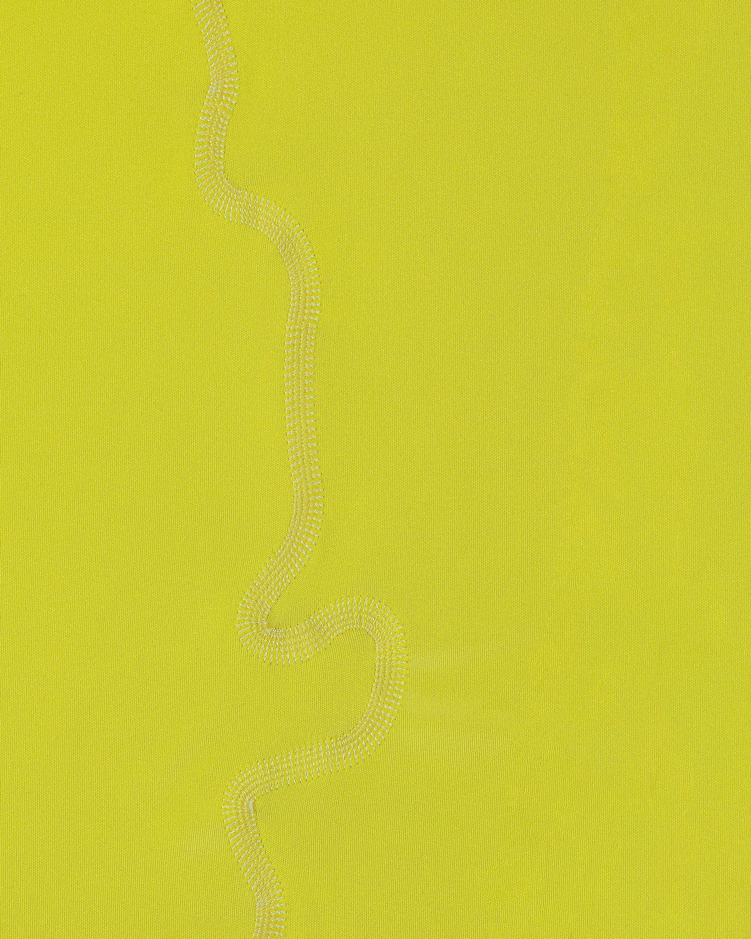 A.B Blondey Jersey, Acid Yellow / White