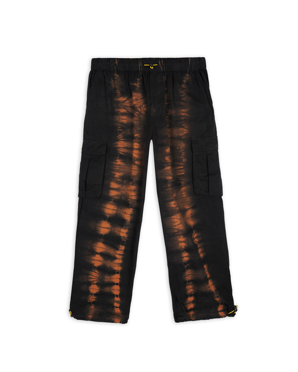 Brain Dead Zebra Dye Flight Pant, Black Multi