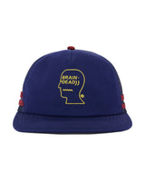 Logohead 5 Panel Trucker Cap, Navy