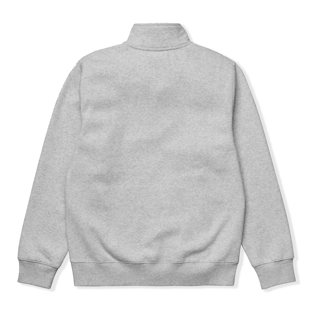 Chase Neck Zip Sweatshirt, Heather Grey