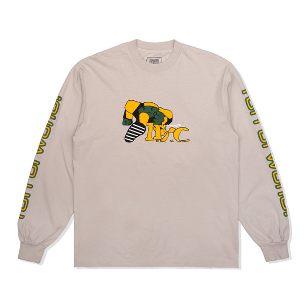 Intrepid Run Di World L/S Tee, Sand